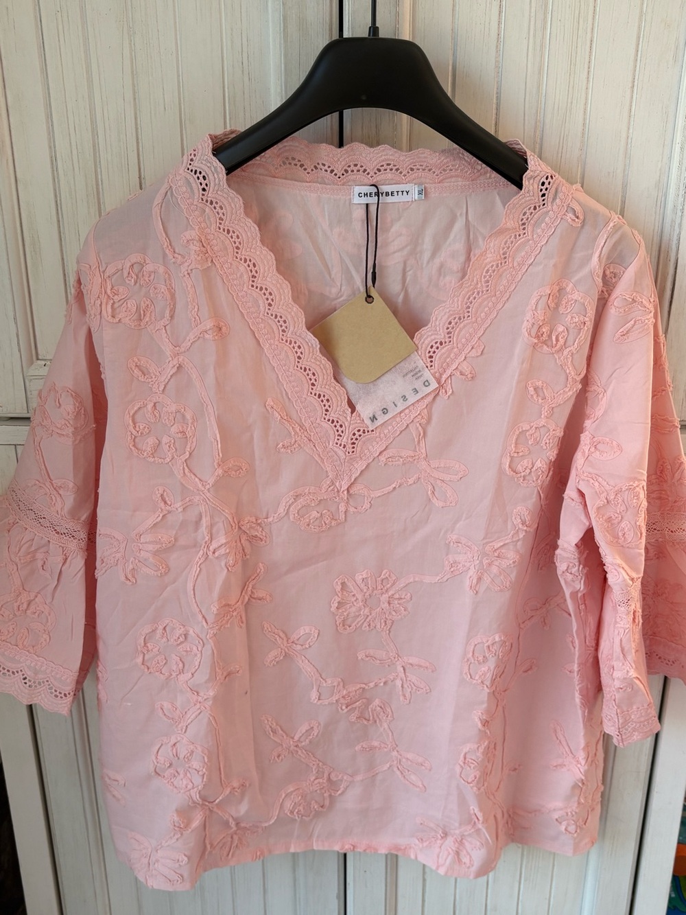 Pink Cotton Blouse
